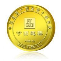 纯金纪念章009